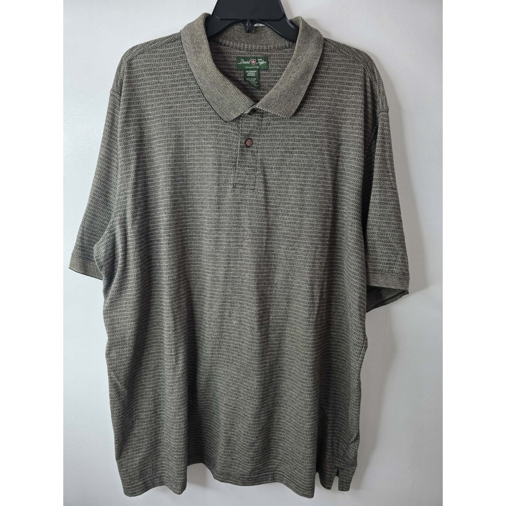 David Taylor Collection Men's XXL Golf   Polo Shirt Short Sleeve